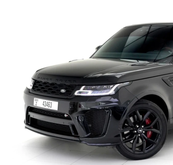 Land Rover Range Rover SVR 2023 BLACK RENTAL IN DUBAI - undefined